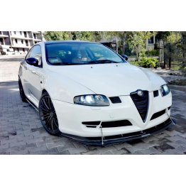 Накладка сплиттер на передний бампер на Alfa Romeo GT ДОрестайл